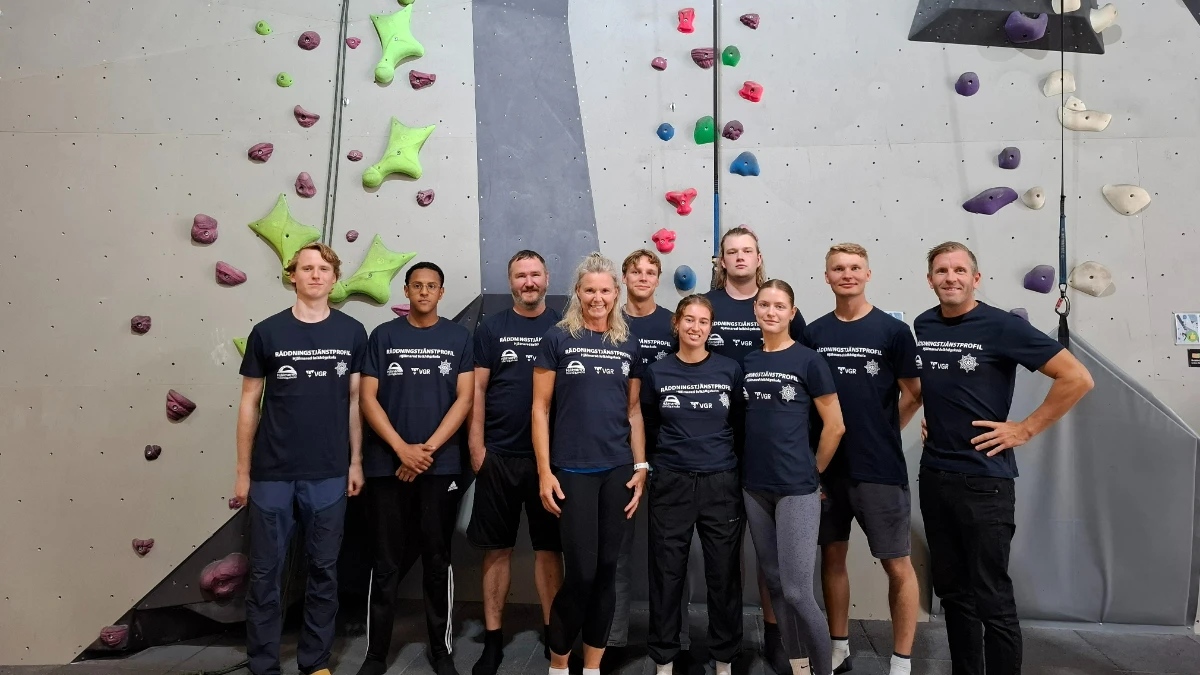 Studenter på folkhögskoleutbildning