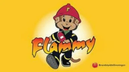 Den tecknade figuren Flammy