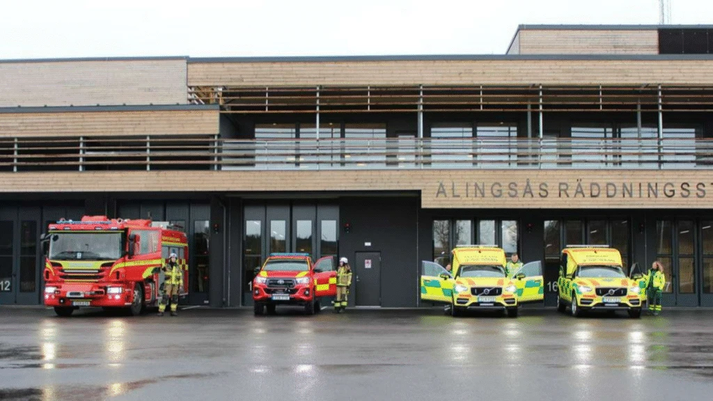 Utryckningspersonal och utryckningsfordon