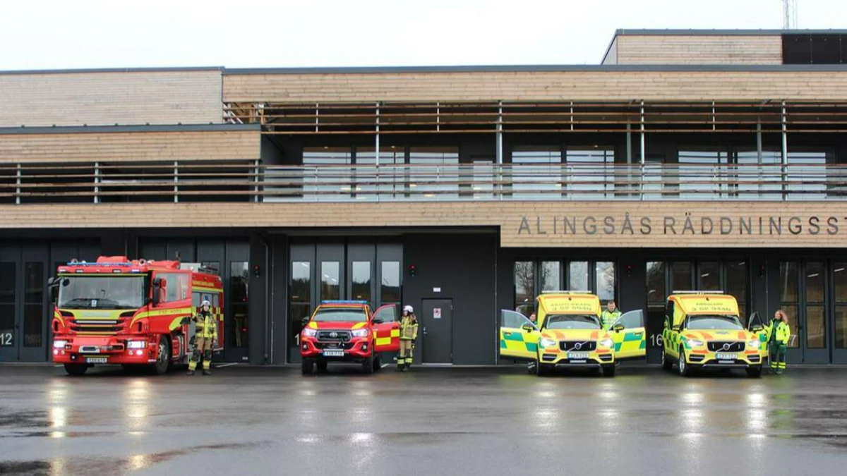 Utryckningspersonal och utryckningsfordon