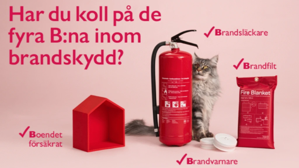 Informativ bild on brandskydd