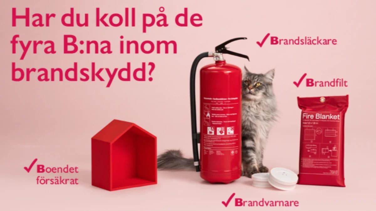 Informativ bild on brandskydd