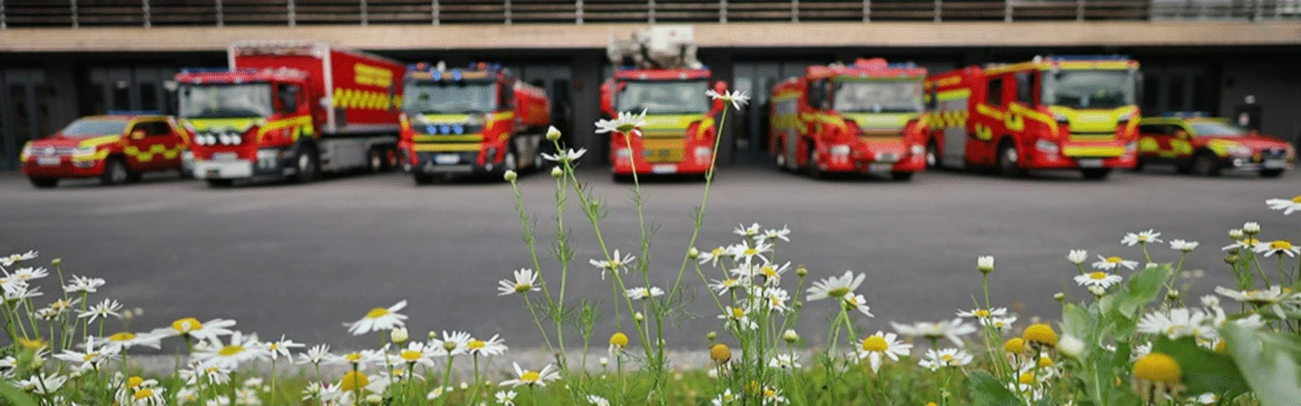 Bild på utryckningsfordon