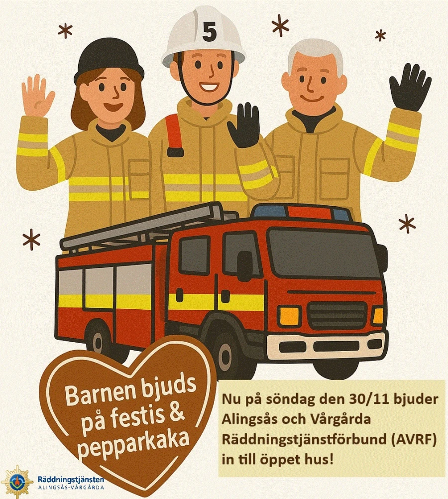 En illustration för öppet hus