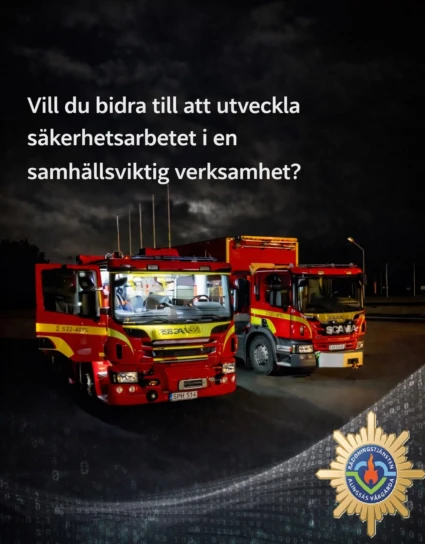 Branbilar i sken av mörker